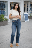 Daze Sundaze Vintage Straight Denim In Authentic