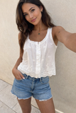 Lauren Lace Babydoll Tank