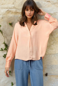 Southern Peach Blouse
