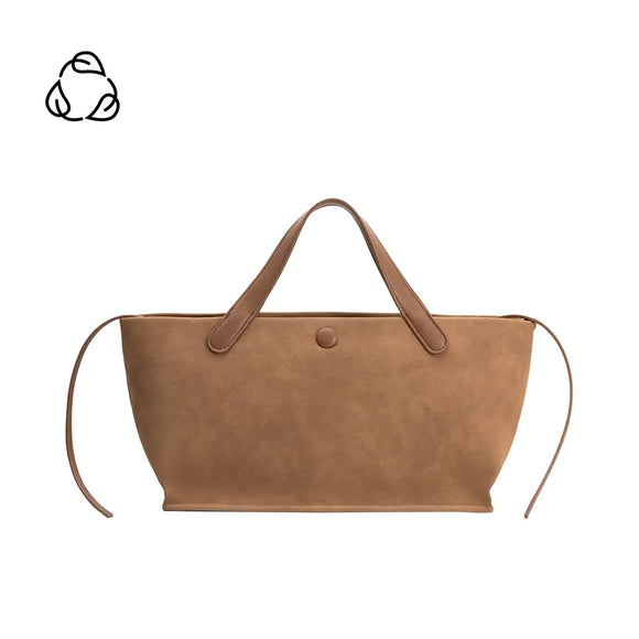 Jill Tan Suede Tote Bag