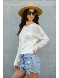 Sassy Sheer Floral V Neck