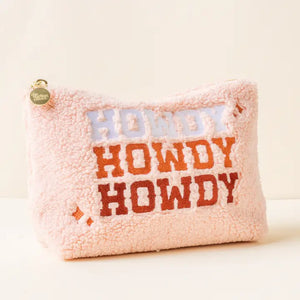 Sherpa Pouch-Howdy Howdy Howdy