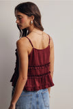 Ruffle Trim Cami