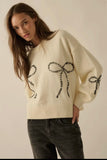 Bow Bubble Sweater