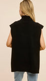 Hayden Sleeveless Turtleneck Sweater