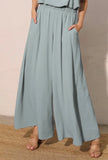 Matte crêpe pant