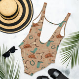 Kylee Western One-Piece Tank/Swimsuit