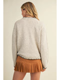Oatmeal Cowgirl Sweater