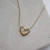 Gold Heart Necklace