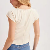Crochet Lace Knit Top