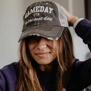 "GameDay (Football) is the Best Day" Trucker Hat