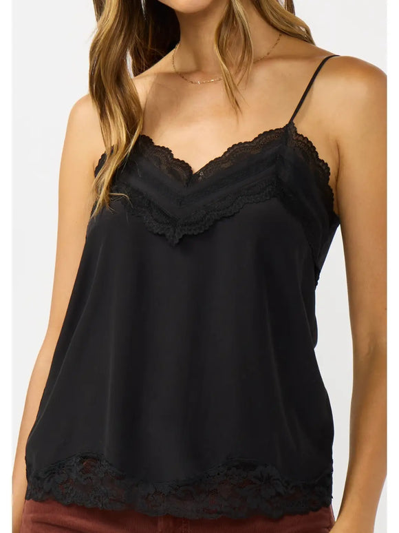 V Neck Lace Cami