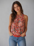 Regan Floral Chiffon Top