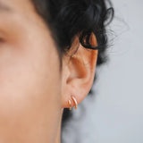 Pave Spiral - Earring