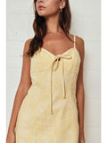 Pamela print dress