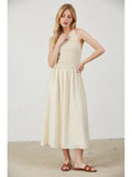 Nadi Natural Midi Dress