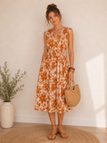 Velvet Heart Aubree Print Midi Dress
