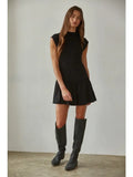 Katy Mock Neck Dress