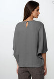 Batwing Charcoal Blouse