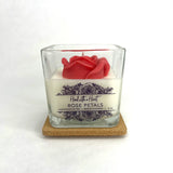 Rose  Petals Soy Candle