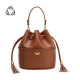 Janae Saddle Recycled Vegan Top Handle Bag