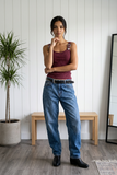 Hannah Western Belt Tank