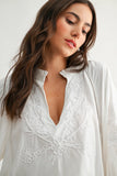 Kaylee Boho-Chic Embroidered Blouse