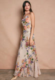 Soft Floral Maxi Dress