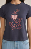 Z  Supply Rose Tourist Tee