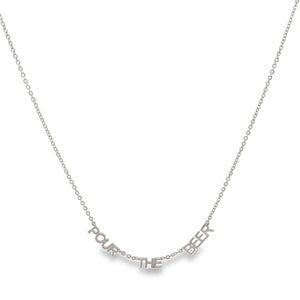 "Pour The Beer" Necklace