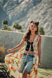 Festival Vibes Chiffon Maxi Top