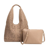 Melie Bianco  Farrow Tan Recycled Vegan Tote Bag