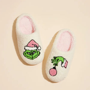 Christmas Monster Slippers