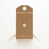 Small Heart Enamel Locket