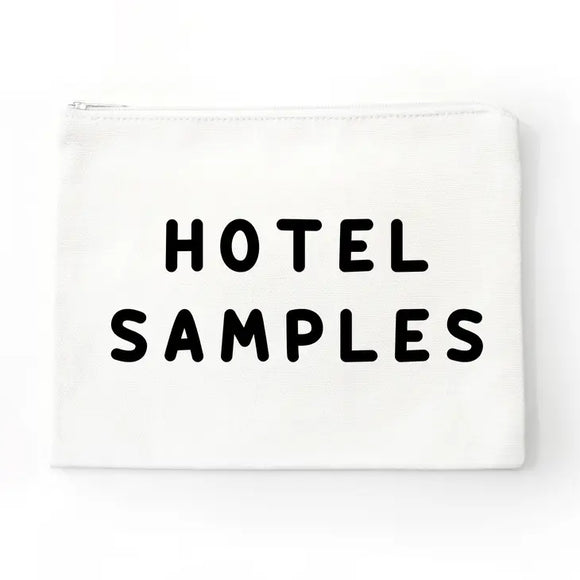 Hotel Samples Zippered Pouch