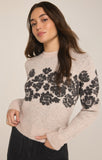 Z Suppy Flora Sweater Light Oatmeal & Heather