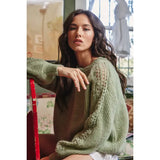 Moss Crochet Sweater