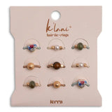 "Terra" Hair Tie Rings