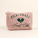 Pickleball Social  Club Teddy Pouch