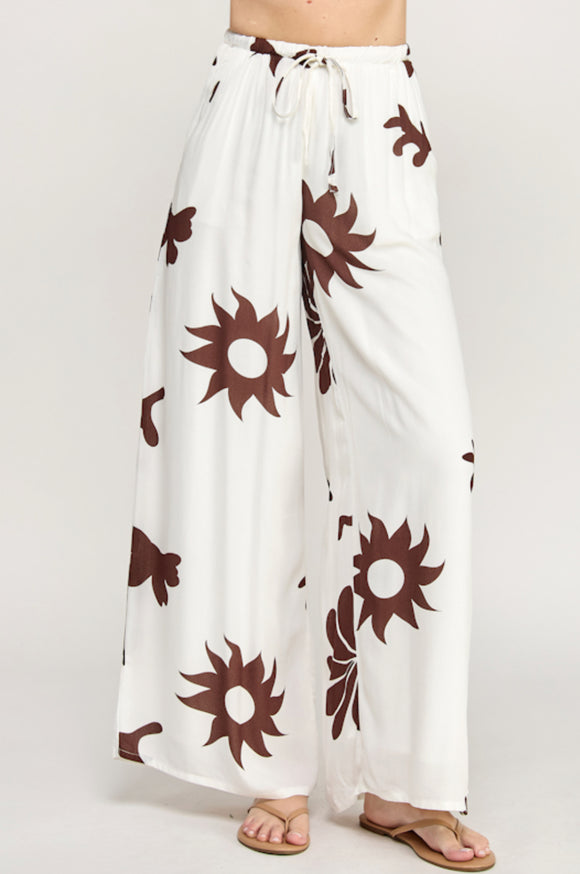Sunbathing Vacation Pull on Pants