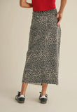 Leopard Maxi Skirt