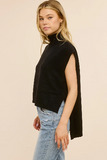 Hayden Sleeveless Turtleneck Sweater
