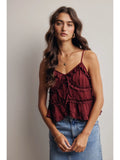 Ruffle Trim Cami