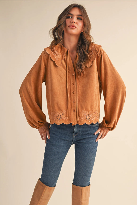 Sabrina Embroidered Blouse