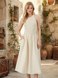 Nadi Natural Midi Dress