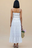 Emery Embroidered Lace Maxi Skirt