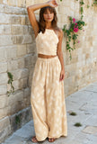 Sea Breeze leaf print pant