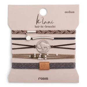 "Roam" Hair Tie + Bracelet