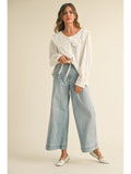 Lexi Tie Denim Pants