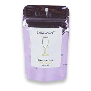 Champagne Flute Paper Clips